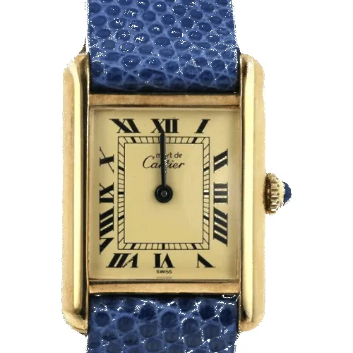 Cartier Tank Vermeil - Montre femme à mouvement manuel sold by 58 Facettes