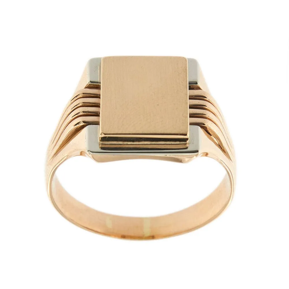 Bague boucliers deux ors sold by 58 Facettes product image thumbnail 4