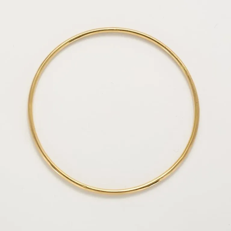 Bracelet jonc en or jaune sold by 58 Facettes product image thumbnail 3