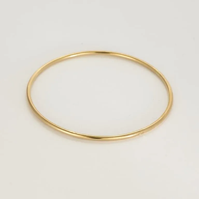 Bracelet jonc en or jaune sold by 58 Facettes product image thumbnail 4