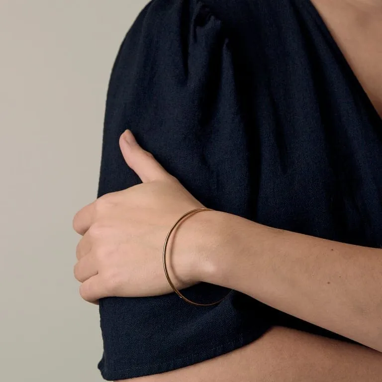 Bracelet jonc en or jaune sold by 58 Facettes product image thumbnail 2