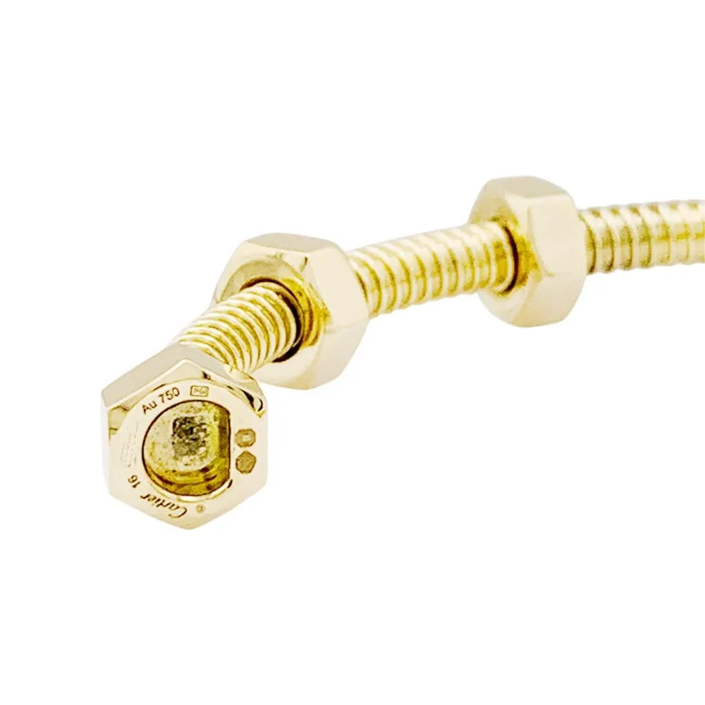 Cartier Écrou - Bracelet jonc ouvrant en or rose sold by 58 Facettes product image thumbnail 5
