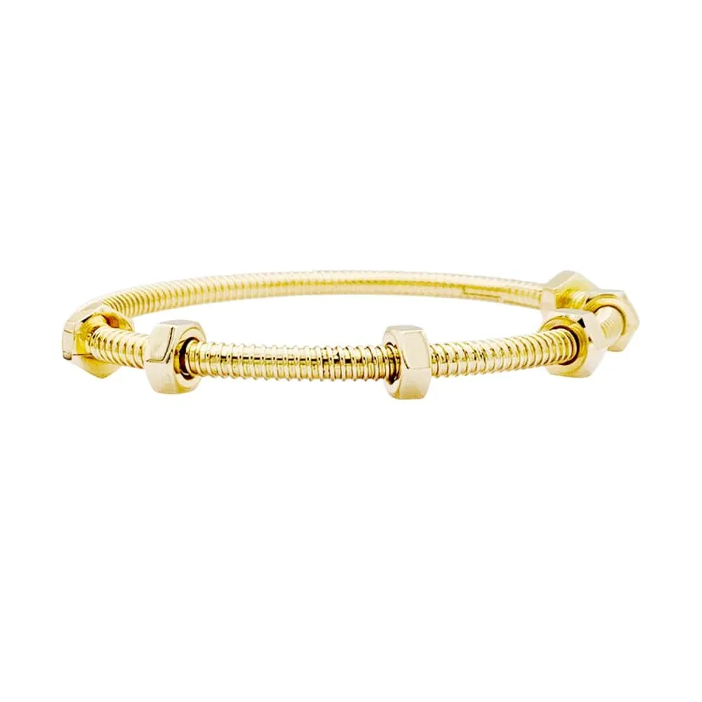 Cartier Écrou - Bracelet jonc ouvrant en or rose sold by 58 Facettes product image thumbnail 3