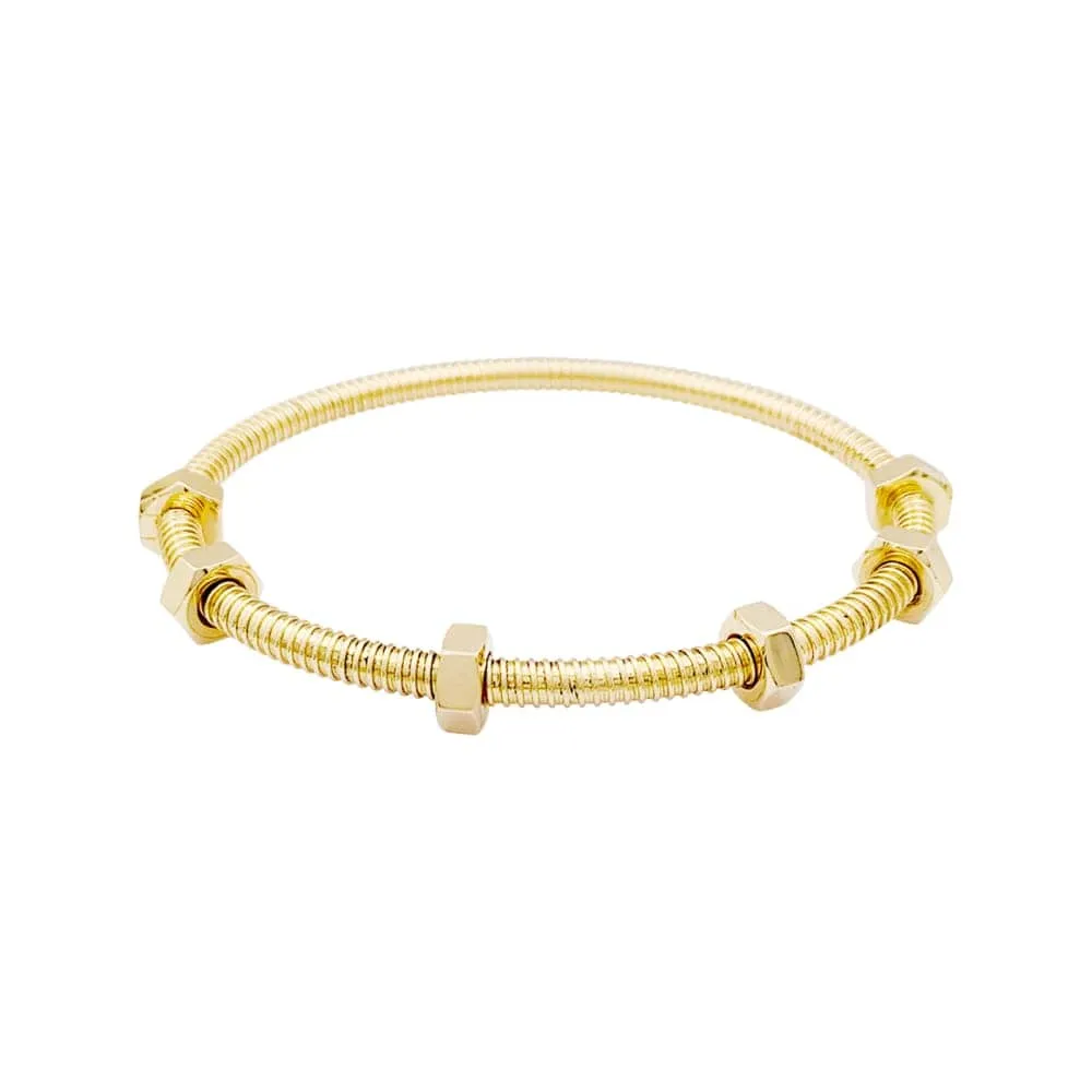 Cartier Écrou - Bracelet jonc ouvrant en or rose sold by 58 Facettes product image thumbnail 4