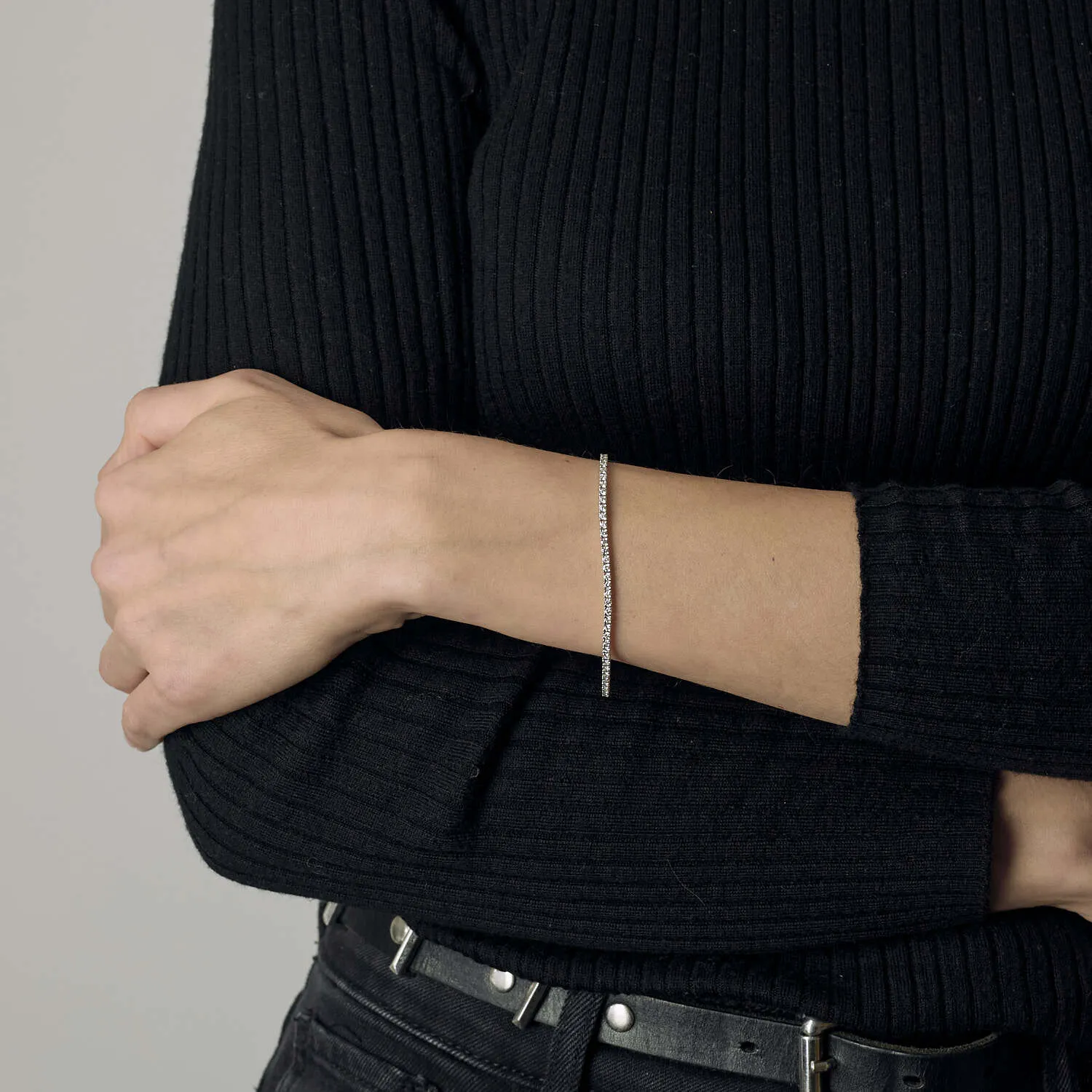 Bracelet rivière de diamants sold by 58 Facettes product image thumbnail 2