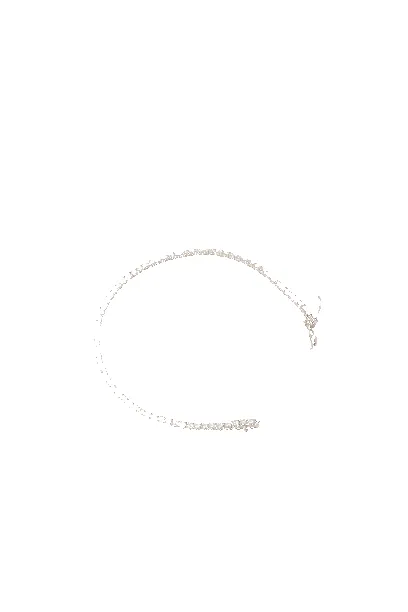 Bracelet tennis vintage en or blanc et diamants sold by 58 Facettes