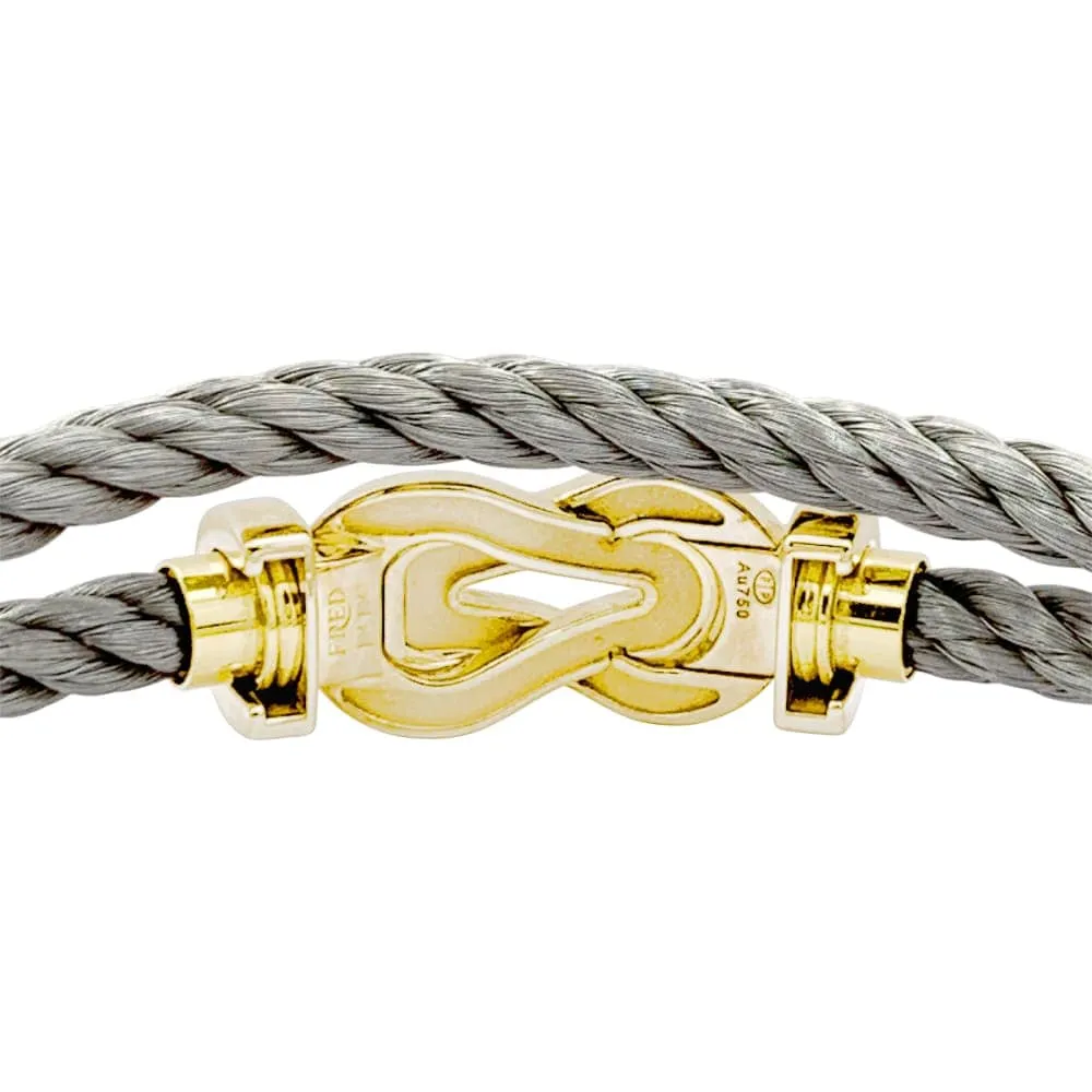 Bracelet Fred, "Chance infinie", or rose et acier. sold by 58 Facettes product image thumbnail 5