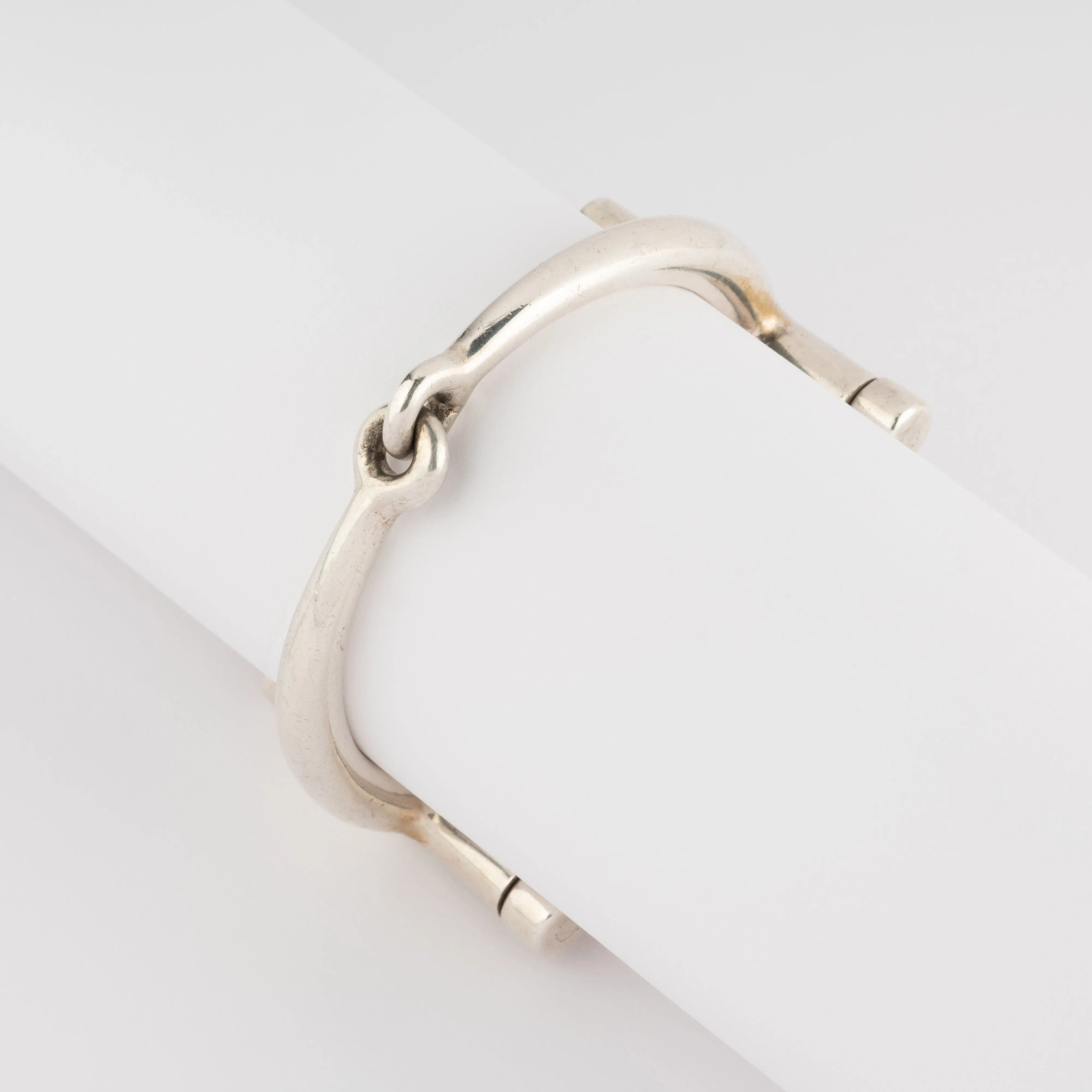 Hermès - Bracelet articulé Mors l'attache en argent sold by 58 Facettes product image thumbnail 4