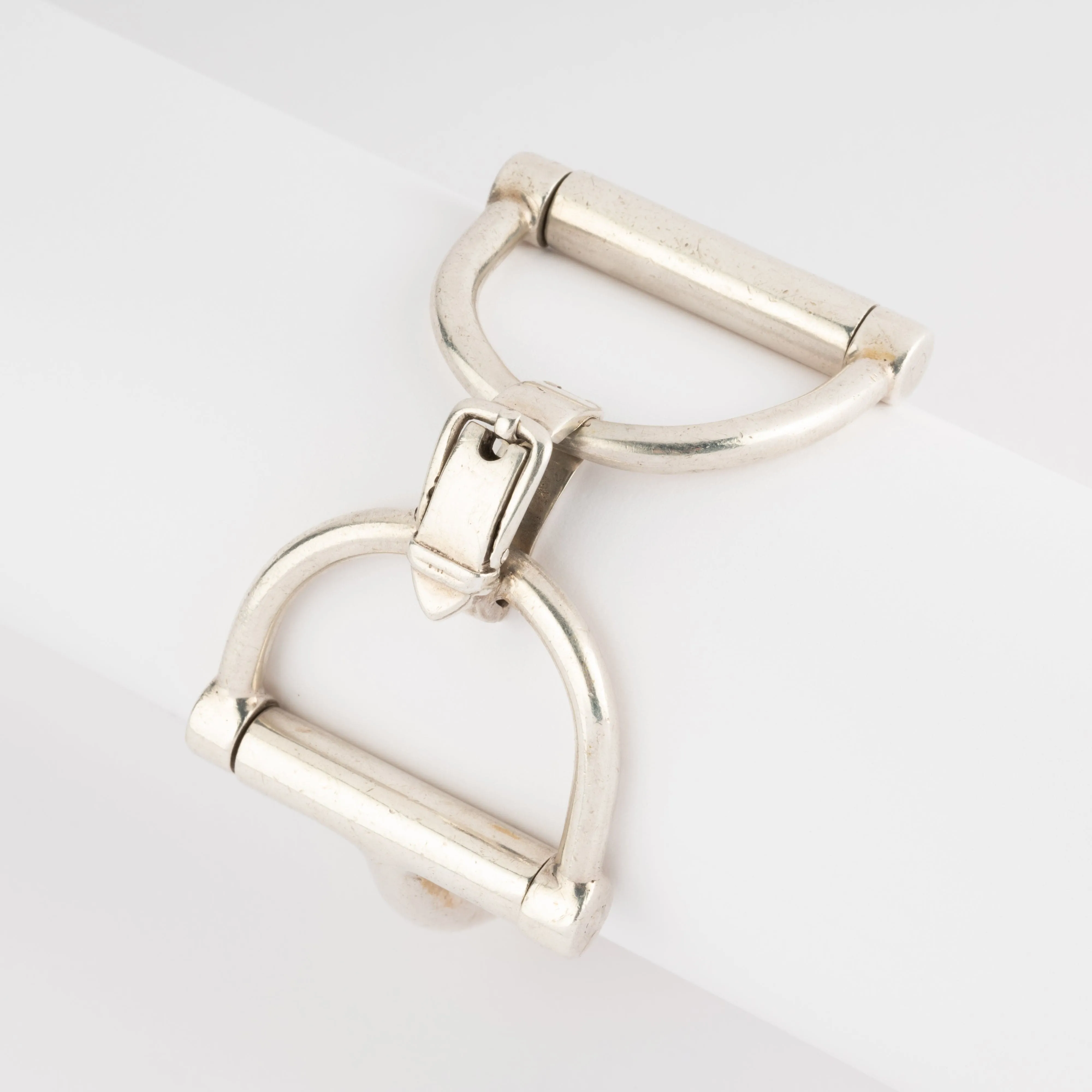 Hermès - Bracelet articulé Mors l'attache en argent sold by 58 Facettes product image thumbnail 5