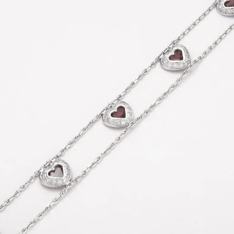 Bracelet en Or gris, améthystes sold by 58 Facettes product image thumbnail 3