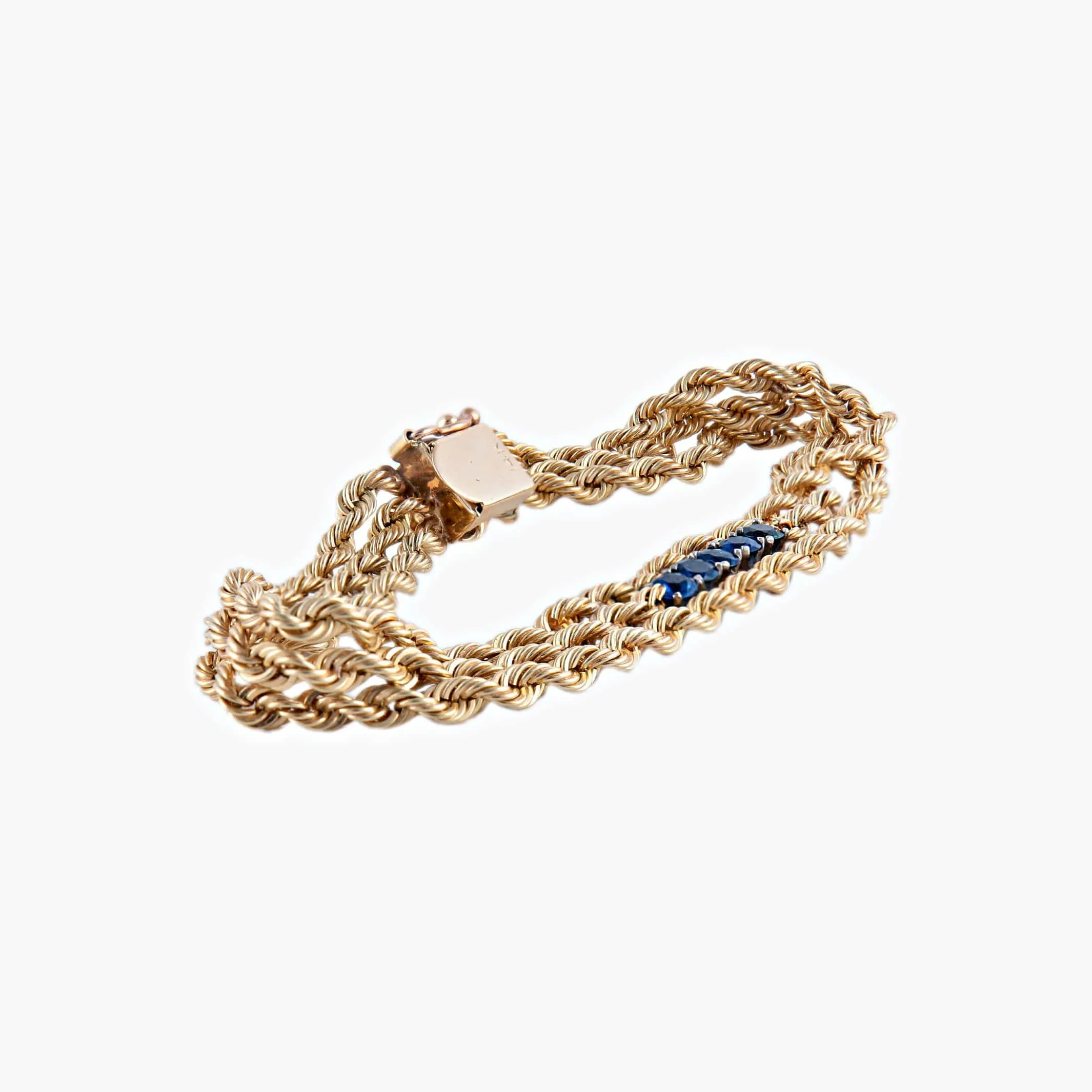 BRACELET "DOLCE" OR & SAPHIRS sold by 58 Facettes product image thumbnail 5