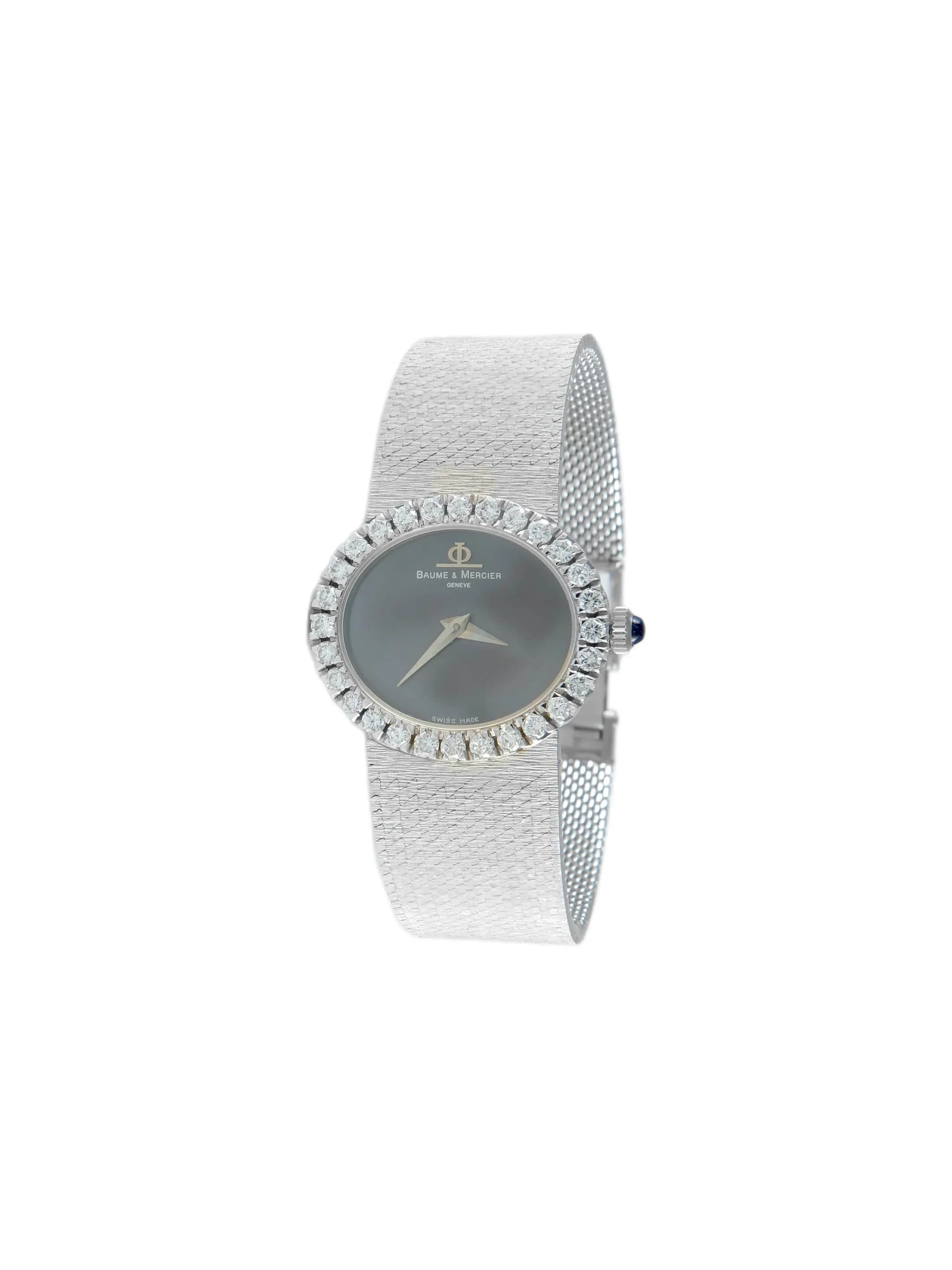 MONTRE BAUME & MERCIER OR & DIAMANTS sold by 58 Facettes