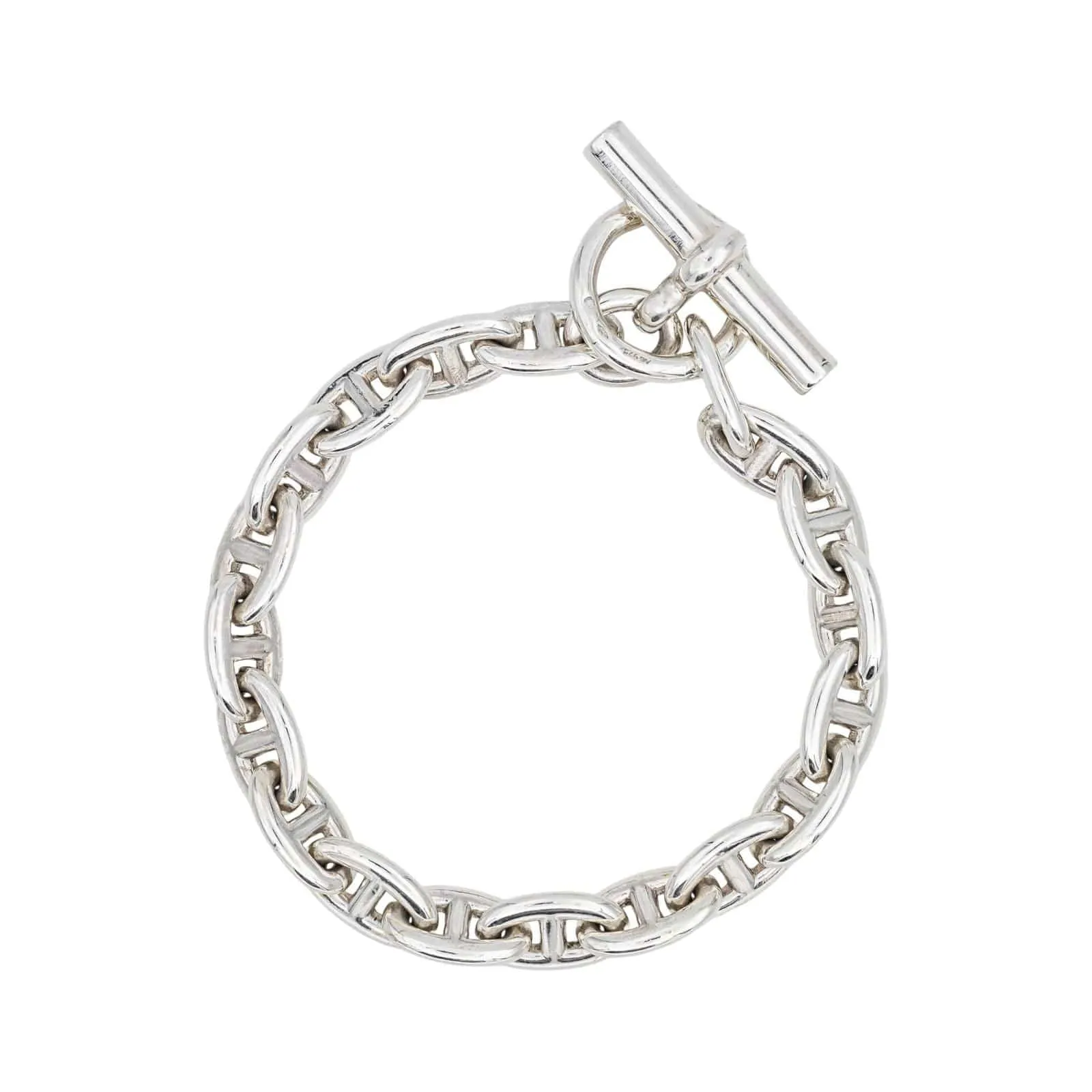 Hermès Bracelet Chaîne d'ancre Argent sold by 58 Facettes product image thumbnail 4