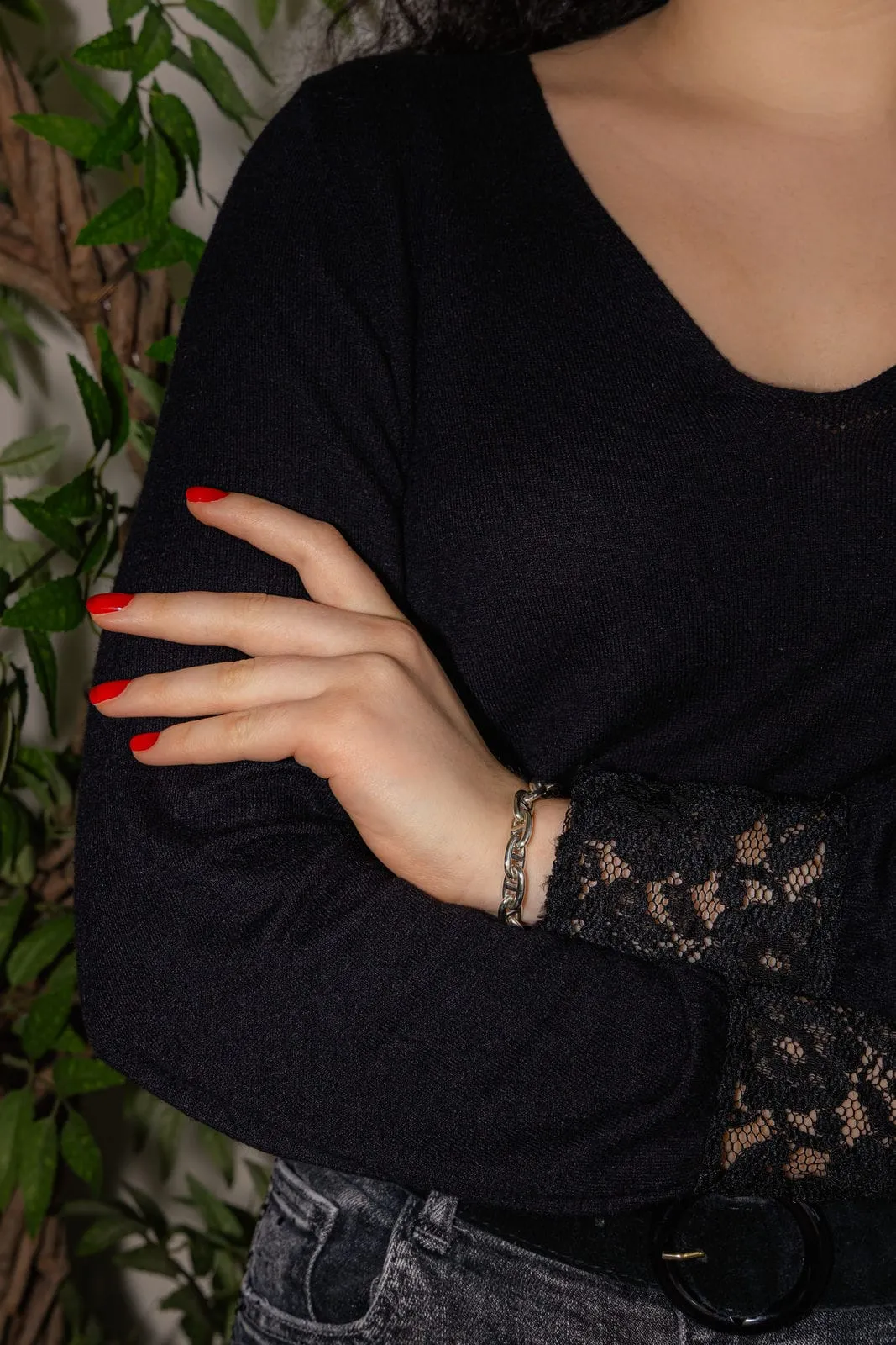 Hermès Bracelet Chaîne d'ancre Argent sold by 58 Facettes product image thumbnail 2