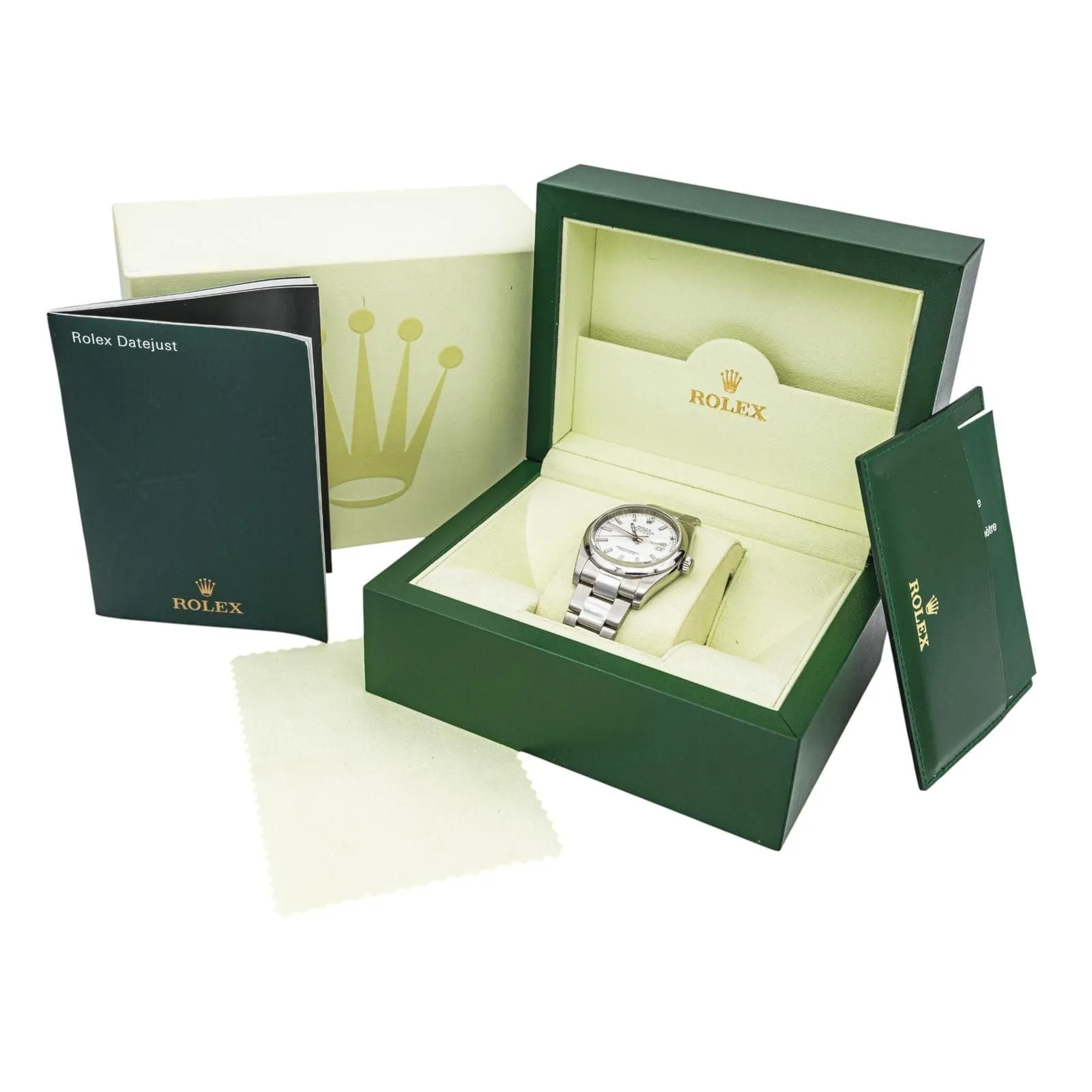 Rolex Datejust - Montre Oyster Perpetual en acier 36 mm sold by 58 Facettes product image thumbnail 3