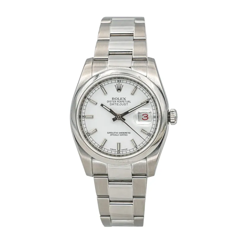 Rolex Datejust - Montre Oyster Perpetual en acier 36 mm sold by 58 Facettes