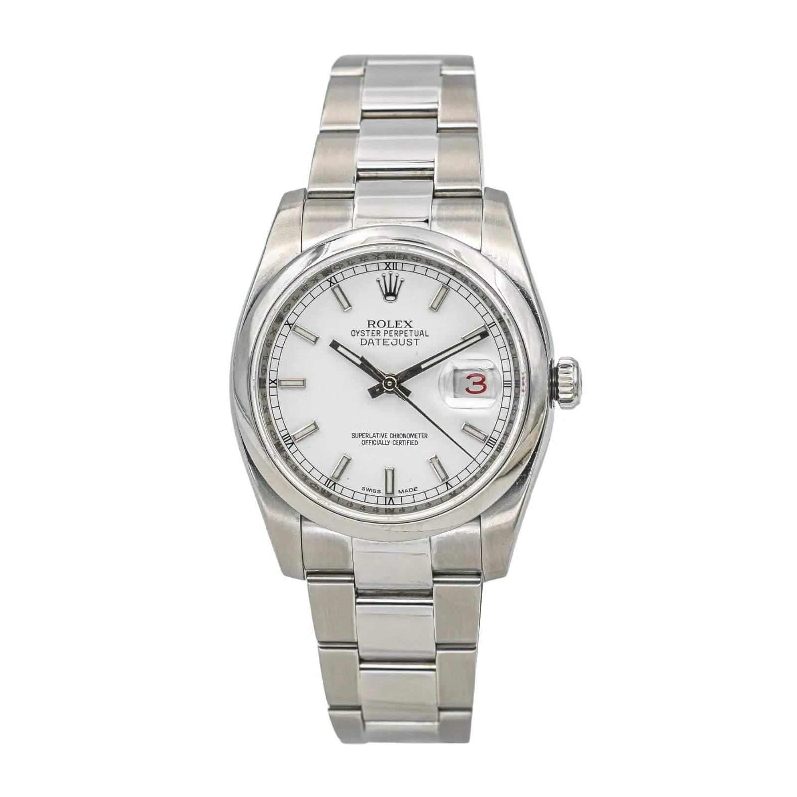 Rolex Datejust - Montre Oyster Perpetual en acier 36 mm sold by 58 Facettes