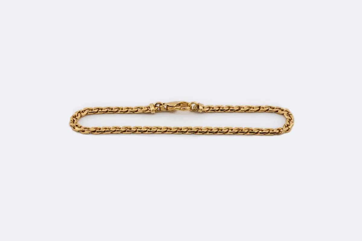 Bracelet pour homme en or jaune made by 58 Facettes