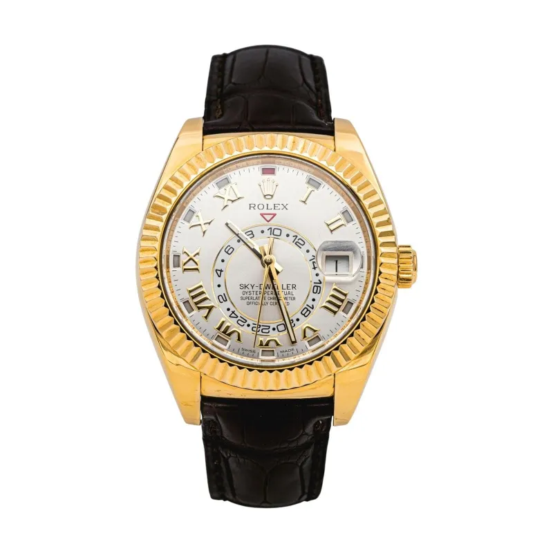 Rolex Sky-Dweller - Montre en or jaune 18 carats sold by 58 Facettes