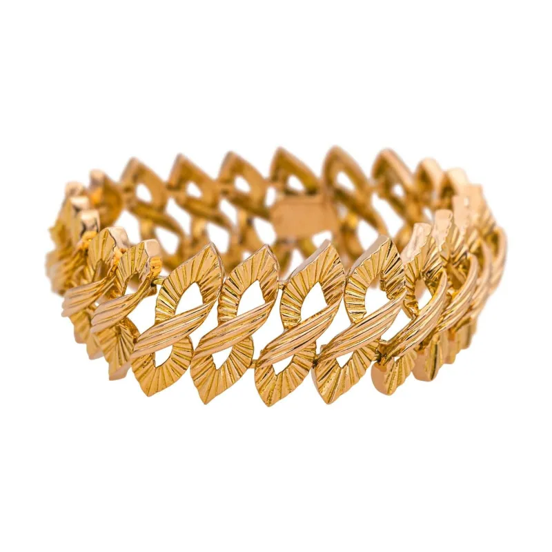 Bracelet en or rose 18 carats made by 58 Facettes