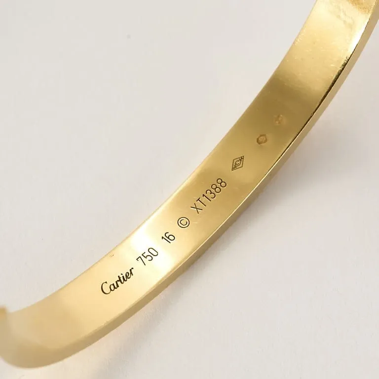 Cartier - Love Classique - Bracelet en or jaune sold by 58 Facettes product image thumbnail 5