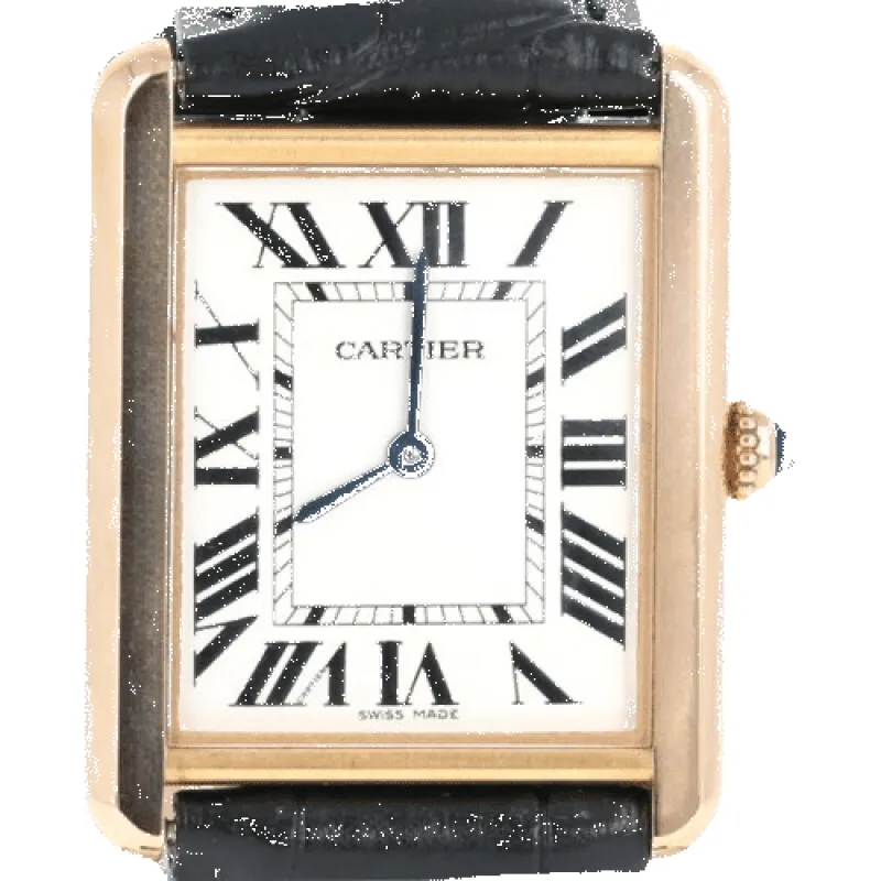 Cartier Tank Solo - Montre en or jaune made by 58 Facettes