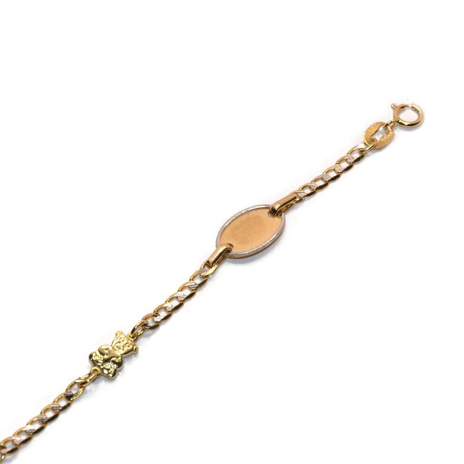 Bracelet bicolore ours en or 18k sold by 58 Facettes product image thumbnail 2