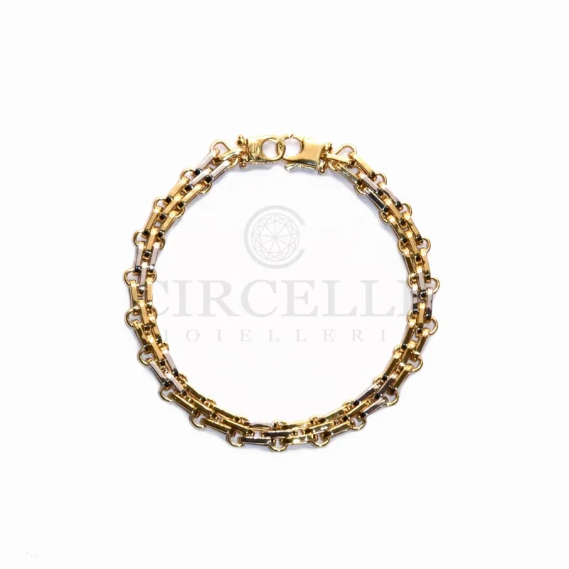 Bracelet bicolore en or 18k sold by 58 Facettes