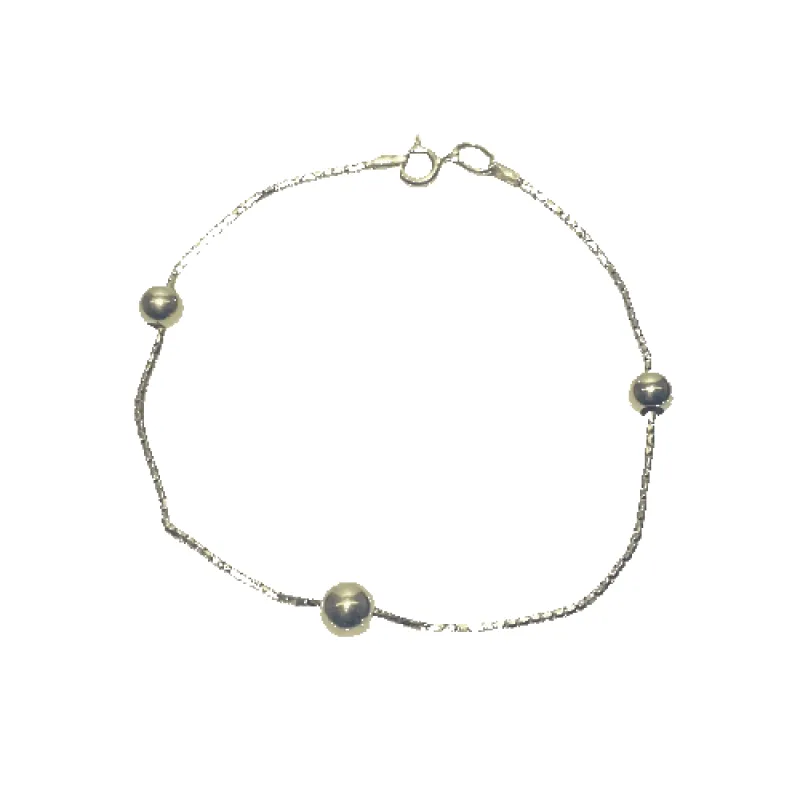 Bracelet perlé en or jaune 14K (585/1000) sold by 58 Facettes