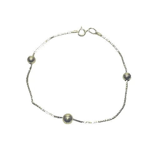 Bracelet perlé en or jaune 14K (585/1000) sold by 58 Facettes