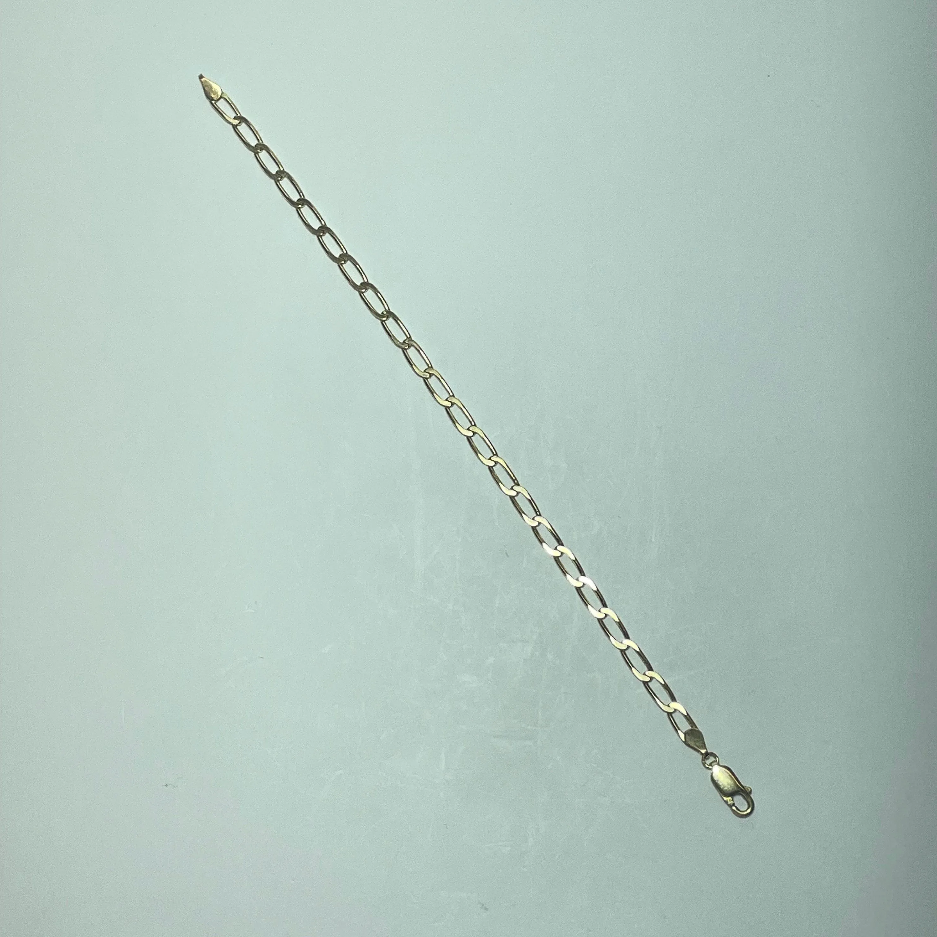 Bracelet maille gourmette en or jaune 18 carats 5,58 g sold by 58 Facettes product image thumbnail 2