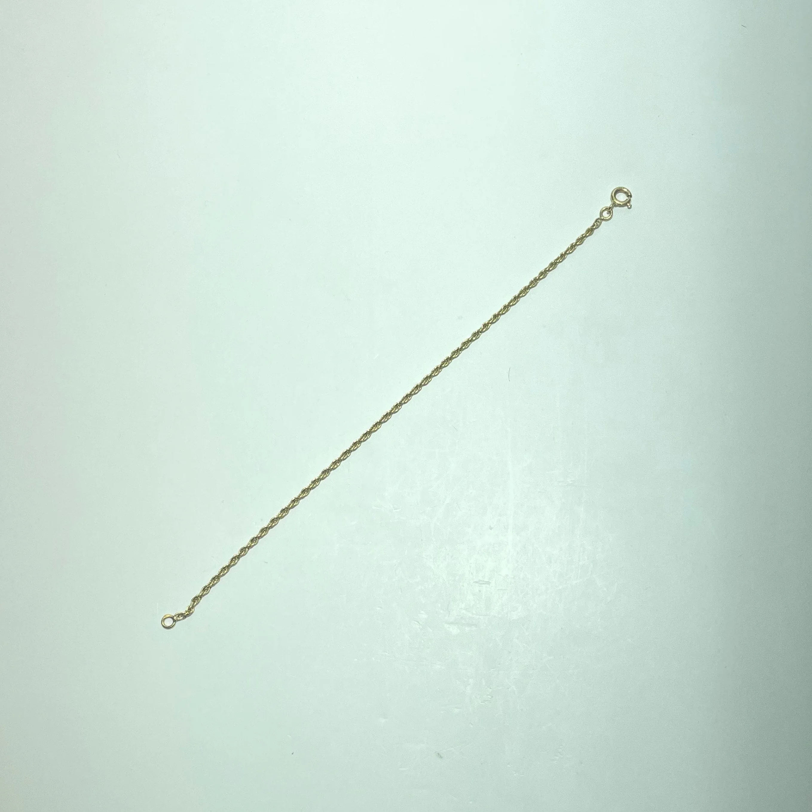 Bracelet chaîne en or jaune 18 carats 2,32 g sold by 58 Facettes product image thumbnail 3