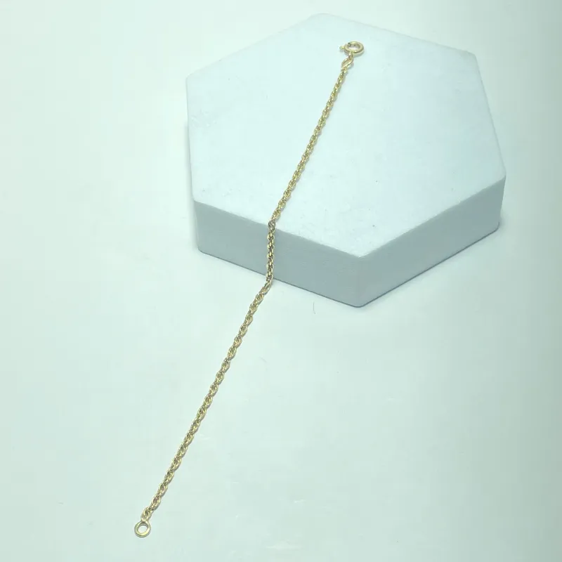 Bracelet chaîne en or jaune 18 carats 2,32 g sold by 58 Facettes