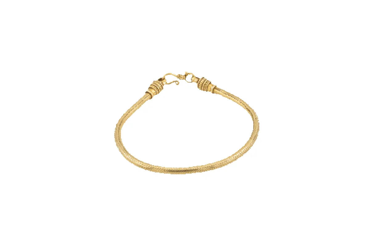 Bracelet serpent en or jaune 18 kt sold by 58 Facettes
