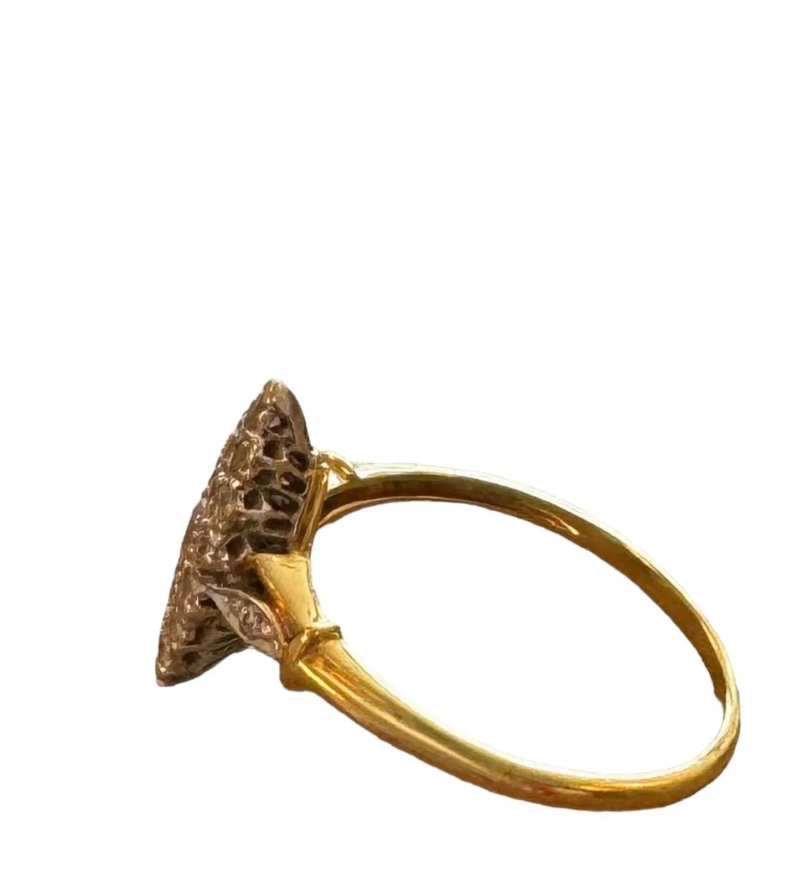 Bague or jaune diamants marquise sold by 58 Facettes product image thumbnail 4