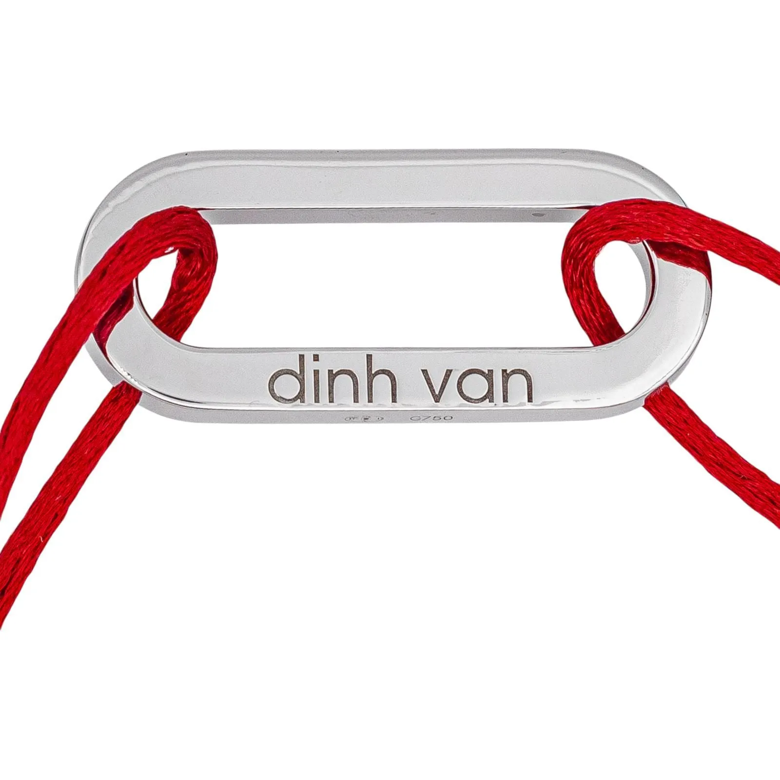 Dinh Van - Bracelet Maillon XL en or blanc 18 carats sold by 58 Facettes product image thumbnail 4