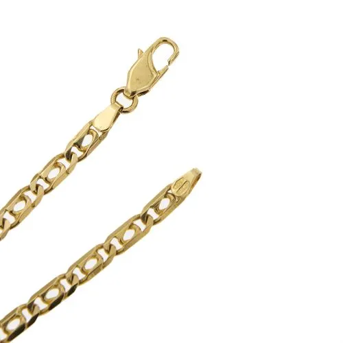 Bracelet homme avec plaque en or jaune 18 ct sold by 58 Facettes product image thumbnail 4