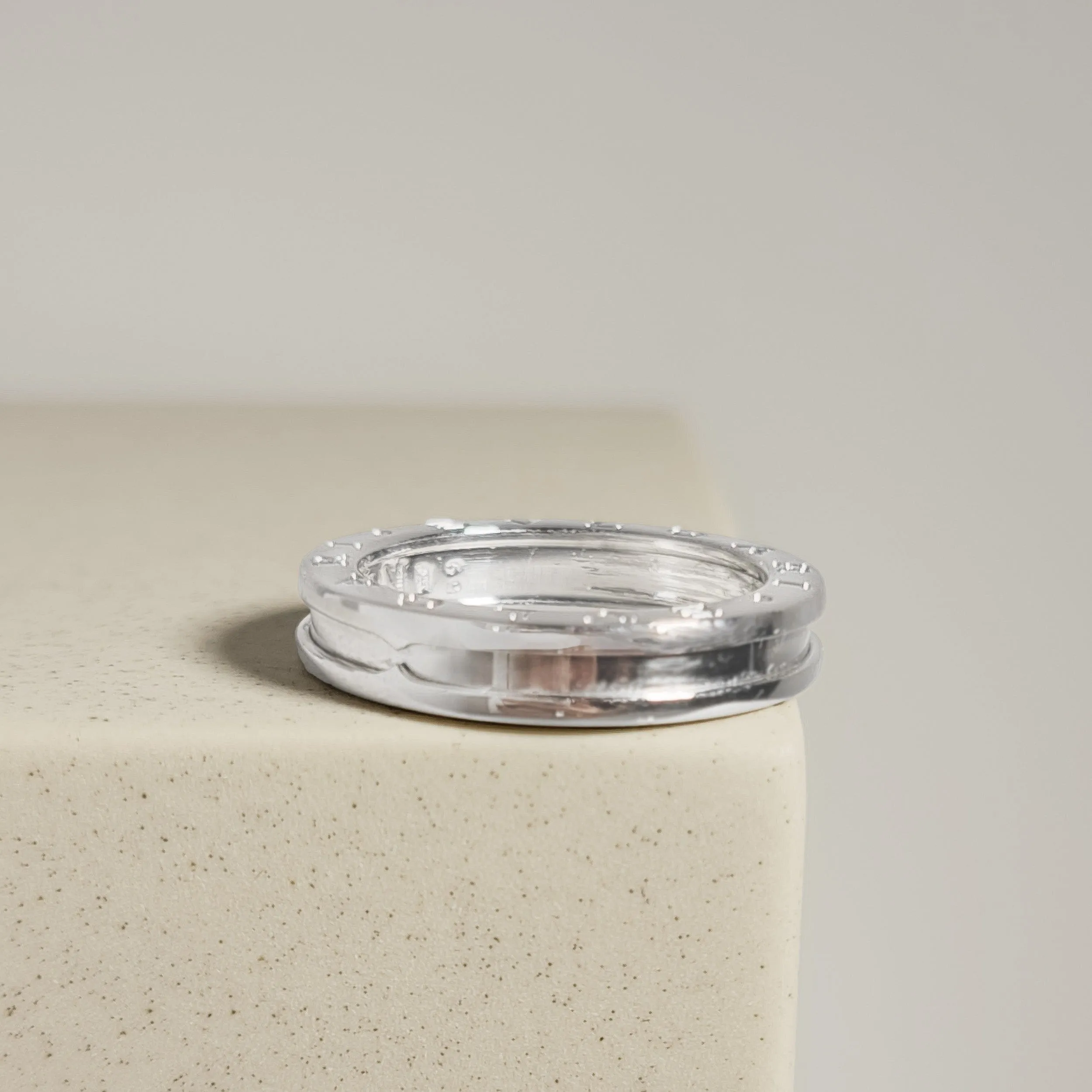 Bulgari B.zero1 - Bague en or blanc 18 carats sold by 58 Facettes product image thumbnail 4