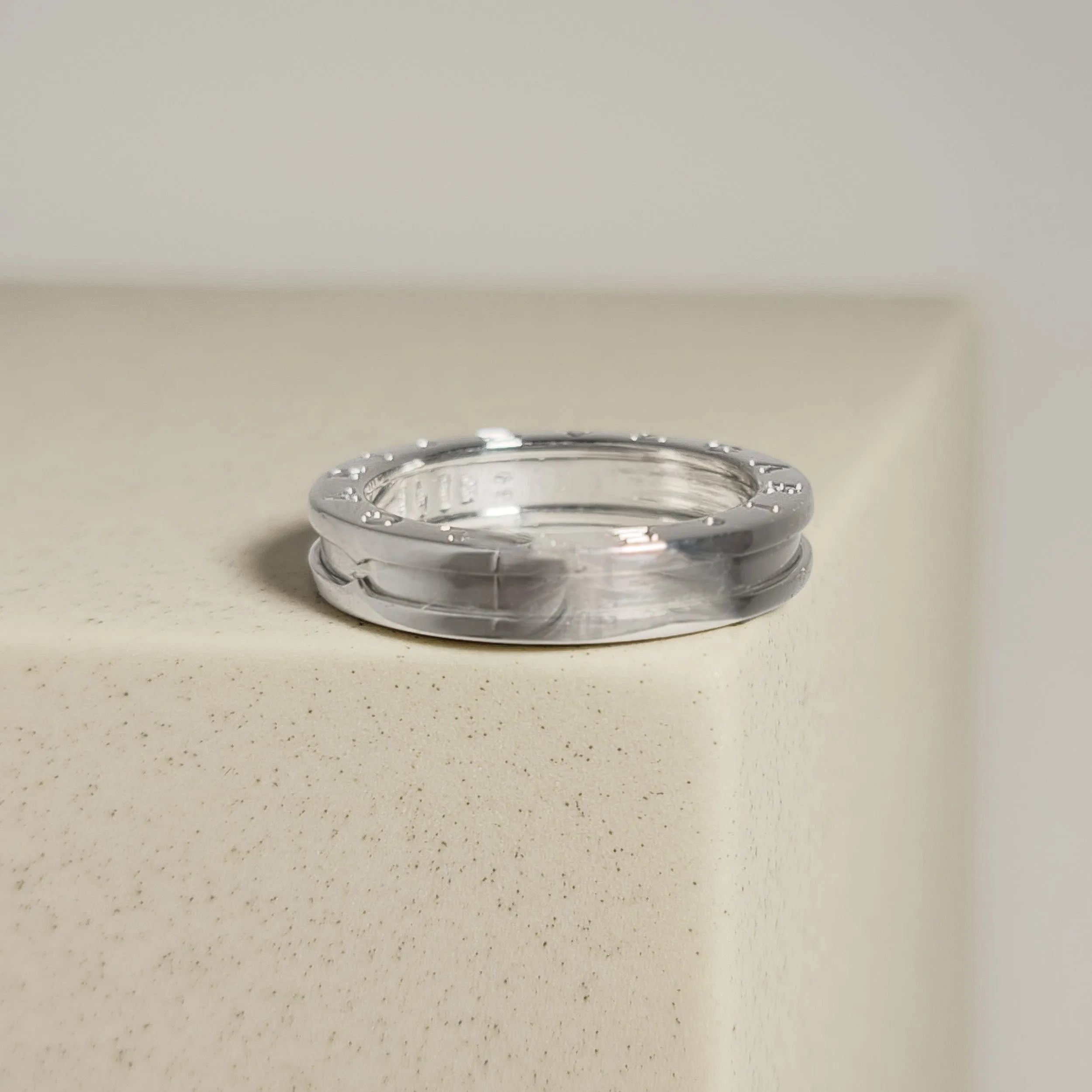 Bulgari B.zero1 - Bague en or blanc 18 carats sold by 58 Facettes product image thumbnail 2