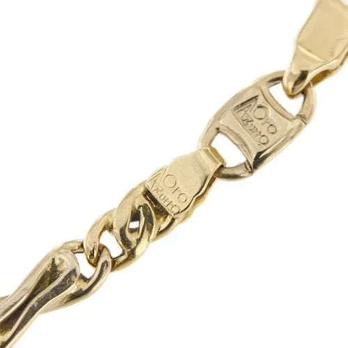 Bracelet homme - Maille œil de tigre en or jaune 18 ct sold by 58 Facettes product image thumbnail 5