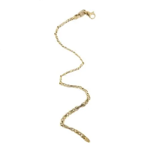 Bracelet homme - Maille œil de tigre en or jaune 18 ct sold by 58 Facettes product image thumbnail 2