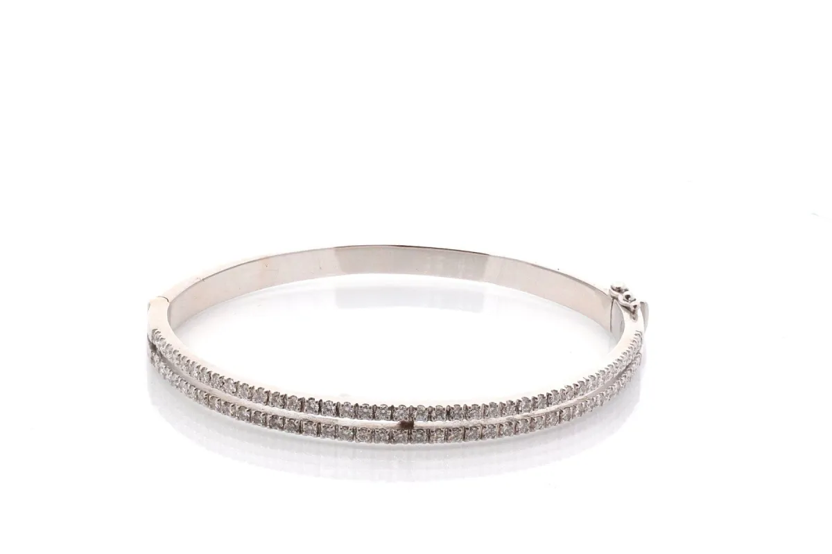 Bracelet en or 18k et diamants sold by 58 Facettes