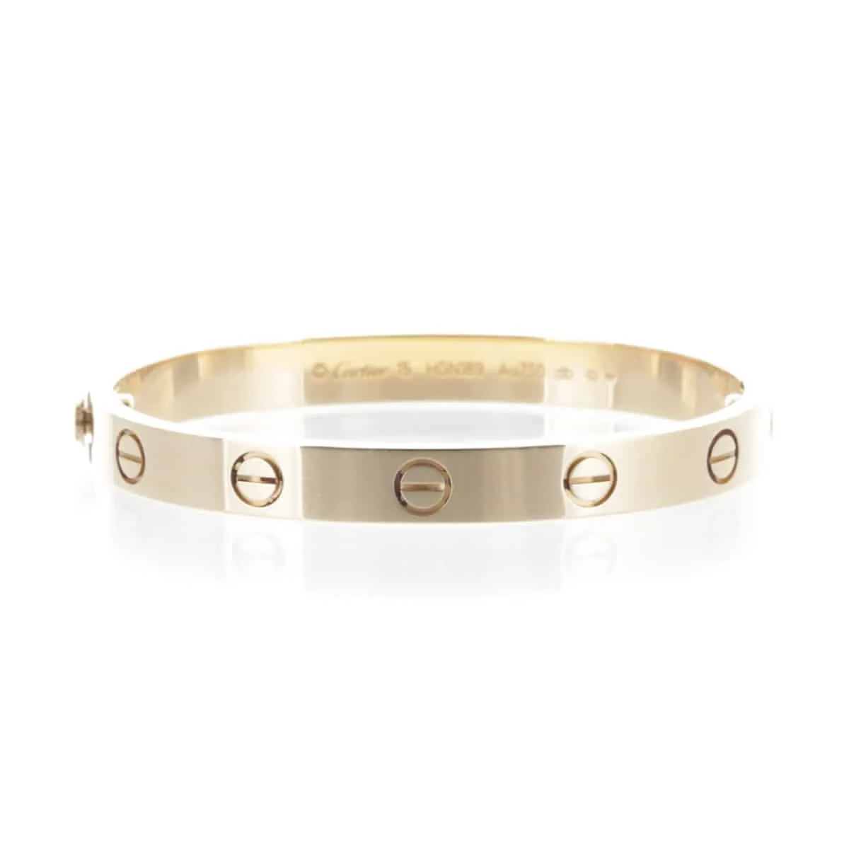 Cartier Love - Bracelet en or rose 18 K taille 17 (2019) sold by 58 Facettes product image thumbnail 4