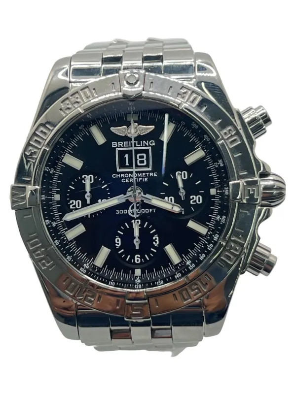 Breitling Blackbird - Montre chronographe automatique en acier sold by 58 Facettes