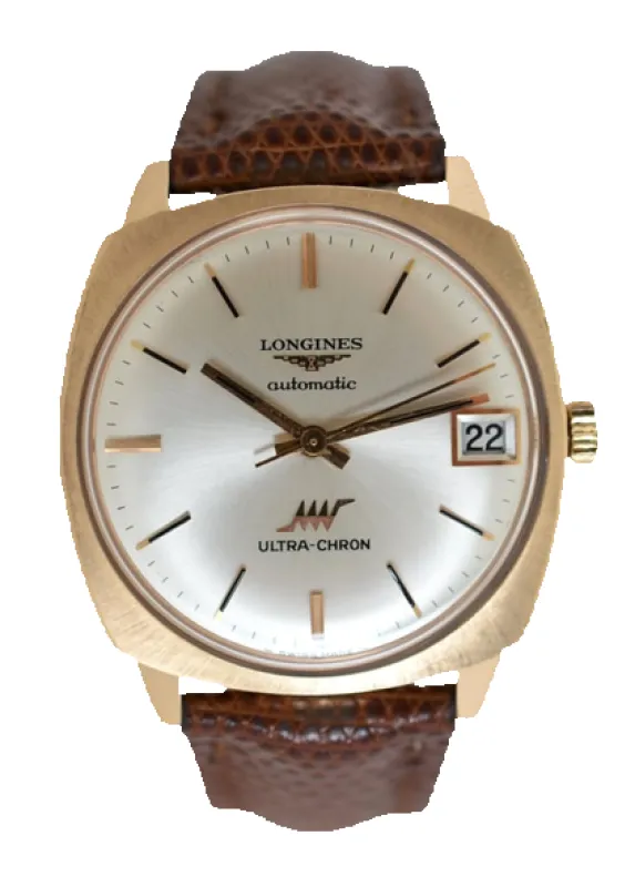 Longines Ultra-Chron - Montre automatique en or jaune 18 carats, réf. 8357/1 made by 58 Facettes
