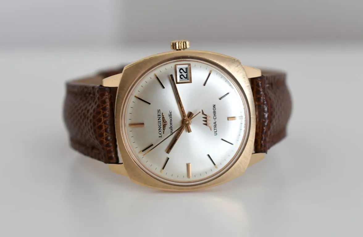 Longines Ultra-Chron - Montre automatique en or jaune 18 carats, réf. 8357/1 sold by 58 Facettes product image thumbnail 3
