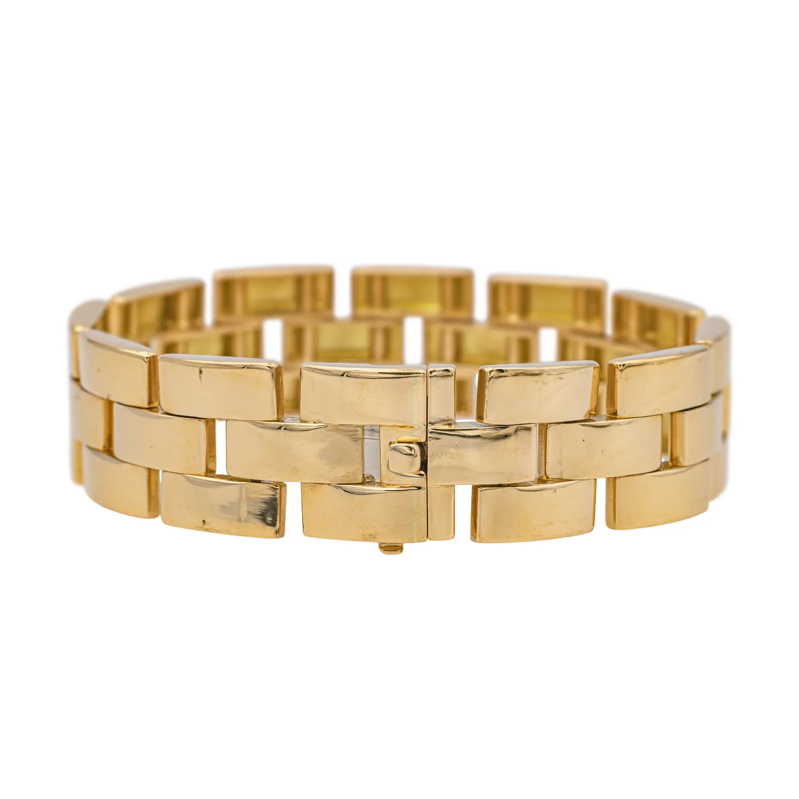 Bracelet en or jaune 18 carats sold by 58 Facettes product image thumbnail 3