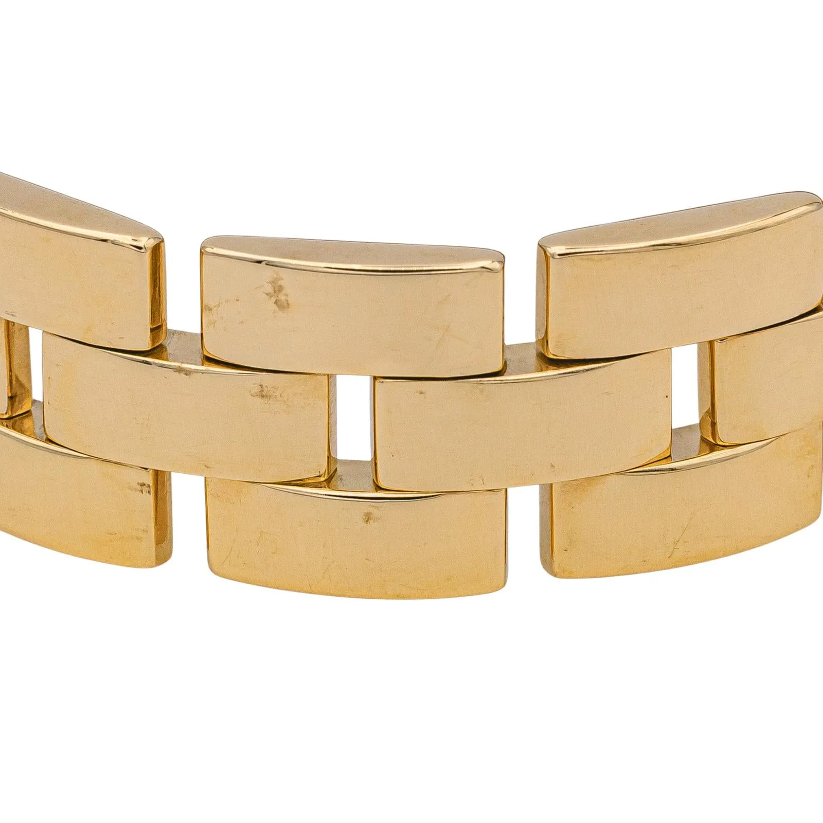 Bracelet en or jaune 18 carats sold by 58 Facettes product image thumbnail 4