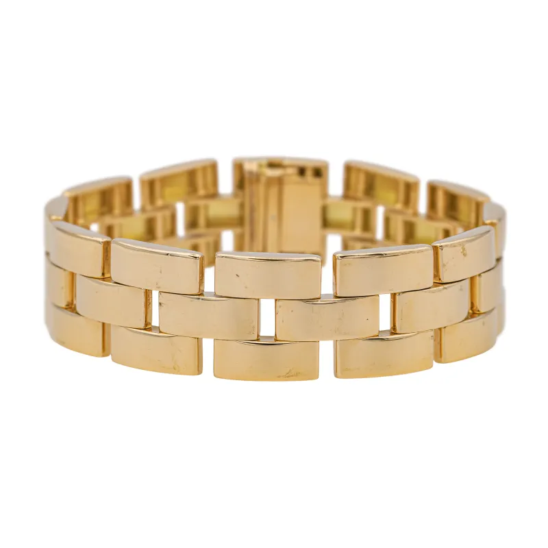 Bracelet en or jaune 18 carats sold by 58 Facettes