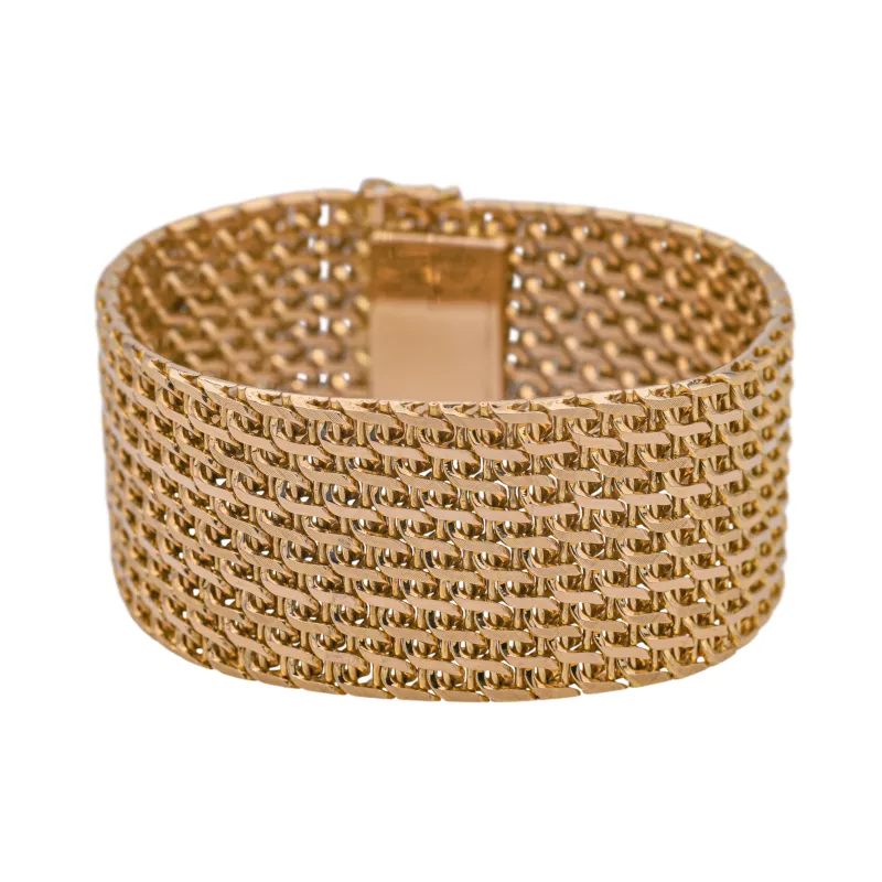 Bracelet épingle - Manchette en or jaune 18 carats sold by 58 Facettes